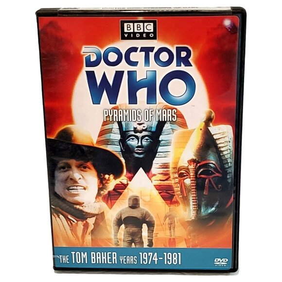 Doctor Who Pyramids Of Mars Vintage 2004 DVD Tom Baker BBC Video Story No. 82 - Picture 1 of 12